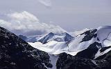 28-Da Punta Beltovo di fuori,il Rifugio Casati,agosto 1986